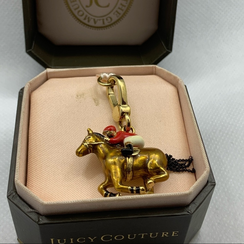 Juicy Couture Jockey On a Horse charm